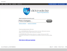 Tablet Screenshot of clicktrade.biz