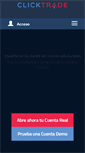 Mobile Screenshot of clicktrade.es